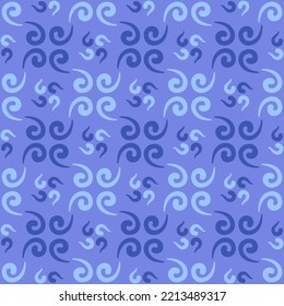 Seamless swirl pattern for prints, textile, web, advertising and any design projects. Simple and elegant traditional ornament will decorate any surface or thing and make it attractive. 