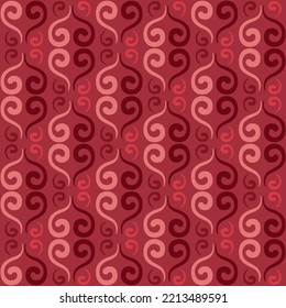 Seamless swirl pattern for prints, textile, web, advertising and any design projects. Simple and elegant traditional ornament will decorate any surface or thing and make it attractive. 