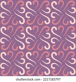 Seamless swirl pattern for prints, textile, web, advertising and any design projects. Simple and elegant traditional ornament will decorate any surface or thing and make it attractive. 