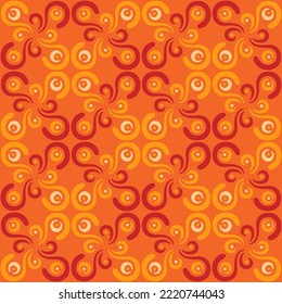 Seamless swirl pattern for prints, textile, web, advertising and any design projects. Simple and elegant traditional ornament will decorate any surface or thing and make it attractive. 