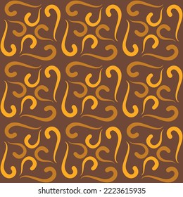 Nahtloses wirbelmuster für Drucke, Textilien, Web, Werbung und alle Design-Projekte. Einfache und elegante traditionelle Verzierungen verzieren jede Fläche oder jedes Ding und machen es attraktiv. 