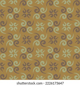 Seamless swirl pattern for prints, textile, web, advertising and any design projects. Simple and elegant traditional ornament will decorate any surface or thing and make it attractive. 