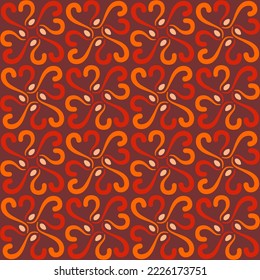 Seamless swirl pattern for prints, textile, web, advertising and any design projects. Simple and elegant traditional ornament will decorate any surface or thing and make it attractive. 