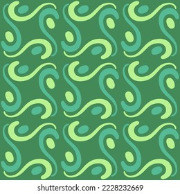 Seamless swirl pattern for prints, textile, web, advertising and any design projects. Simple and elegant traditional ornament will decorate any surface or thing and make it attractive. 