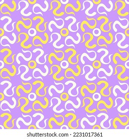 Seamless swirl pattern for prints, textile, web, advertising and any design projects. Simple and elegant traditional ornament will decorate any surface or thing and make it attractive. 