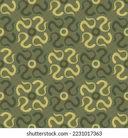 Seamless swirl pattern for prints, textile, web, advertising and any design projects. Simple and elegant traditional ornament will decorate any surface or thing and make it attractive. 