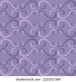 Seamless swirl pattern for prints, textile, web, advertising and any design projects. Simple and elegant traditional ornament will decorate any surface or thing and make it attractive. 