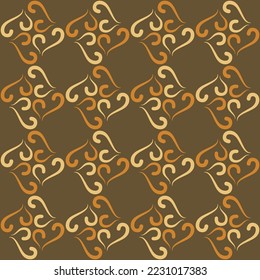 Seamless swirl pattern for prints, textile, web, advertising and any design projects. Simple and elegant traditional ornament will decorate any surface or thing and make it attractive. 