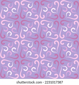 Seamless swirl pattern for prints, textile, web, advertising and any design projects. Simple and elegant traditional ornament will decorate any surface or thing and make it attractive. 