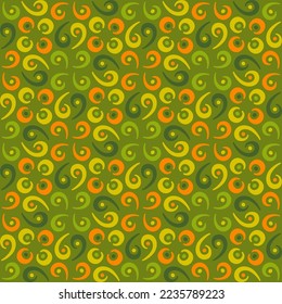 Seamless swirl pattern for prints, textile, web, advertising and any design projects. Simple and elegant traditional ornament will decorate any surface or thing and make it attractive. 