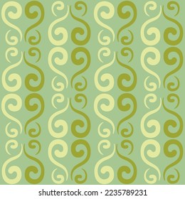 Patrón giratorio sin problemas para impresiones, textiles, web, publicidad y cualquier proyecto de diseño. El ornamento tradicional sencillo y elegante decorará cualquier superficie o cosa y lo hará atractivo. 