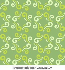 Seamless swirl pattern for prints, textile, web, advertising and any design projects. Simple and elegant traditional ornament will decorate any surface or thing and make it attractive. 
