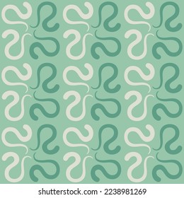 Seamless swirl pattern for prints, textile, web, advertising and any design projects. Simple and elegant traditional ornament will decorate any surface or thing and make it attractive. 