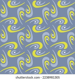 Seamless swirl pattern for prints, textile, web, advertising and any design projects. Simple and elegant traditional ornament will decorate any surface or thing and make it attractive. 