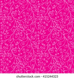 Seamless swirls pattern.Vector
