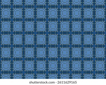Seamless Symmetric Decoration Art Fabric Tile Cloth Shape Digital Luxury Fashion Graphic Textile Visual Wallpaper Texture Perspective Background Interior Design Geometric Endless Template Pattern.