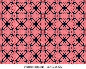 Seamless Symmetric Interior Design Graphic Fabric Art Geometric Tile Texture Template Endless Fashion Textile Perspective Background Digital Visual Wallpaper Cloth Decoration Shape Luxury Pattern.