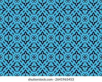 Seamless Symmetric Interior Design Graphic Fabric Art Geometric Tile Texture Template Endless Fashion Textile Perspective Background Digital Visual Wallpaper Cloth Decoration Shape Luxury Pattern.