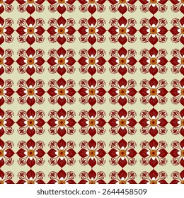 Seamless, symmetrical, bold, modern, classic, soft colors, charming colors