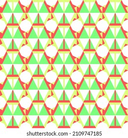 Seamless symmetrical geometric pattern consisting of triangles is suitable for web, tiles, textiles, gift wrapping, backgrounds, cards
