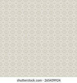 Seamless symmetrical geometric shapes, vector textile backdrop. Can be used as fabric pattern. Vector illustration.