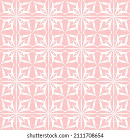 Nahtlose symmetrische, rote und weiße Muster mit einem Weihnachtsthema können für Strickarbeiten, Teppiche, Stoffe, Tapeten, Vektorgrafiken, Webseiten, Innendekoration, Cover, Fliesen, Karten, Umhüllungspapier verwendet werden