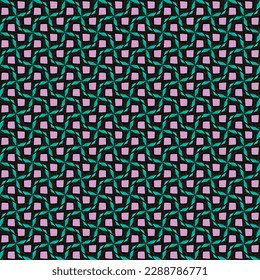 Seamless Symmetry Graphic Backdrop Fantasy Endless Decorative Tile Print Beautiful Vintage Interior Paper Wallpaper Retro Texture Luxury Fabric Shape Textile Background Fashion Design Art Pattern.