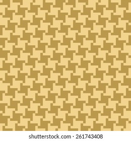 Seamless tacha brown retro classic cloth pattern vector