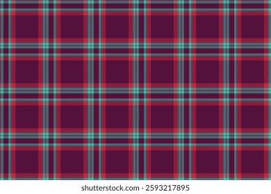 Seamless Tartan Background Plaid Texture Check Fabric Pattern Textile