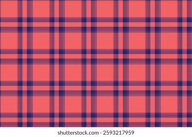 Seamless Tartan Background Plaid Texture Check Fabric Pattern Textile