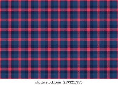Seamless Tartan Background Plaid Texture Check Fabric Pattern Textile