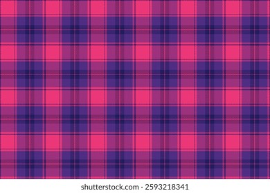 Seamless Tartan Background Plaid Texture Check Fabric Pattern Textile