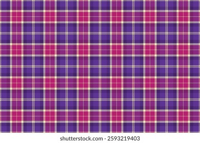 Seamless Tartan Background Plaid Texture Check Fabric Pattern Textile