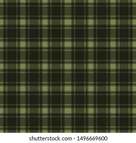 Seamless Tartan black lınes and colored background 