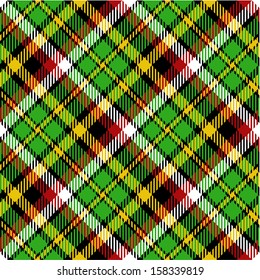 Seamless tartan pattern