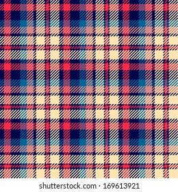 Seamless tartan pattern