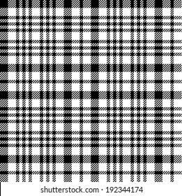 Seamless tartan pattern