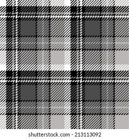 Seamless tartan pattern