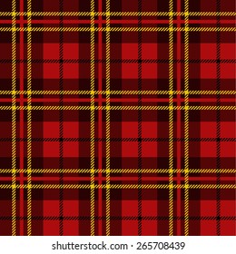 Seamless tartan pattern