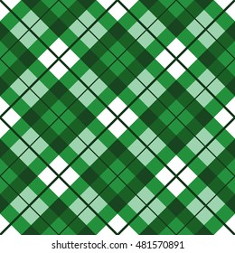 Seamless Tartan Pattern.