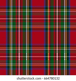 Seamless Tartan Pattern