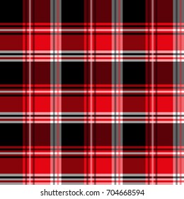 Seamless tartan pattern.  Checkered texture for clothing fabric prints and home textile. 