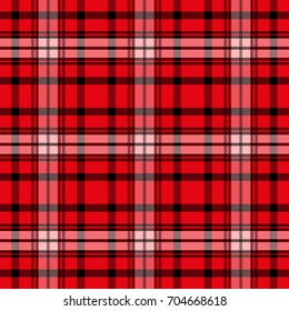 Seamless tartan pattern.  Checkered texture for clothing fabric prints and home textile. 