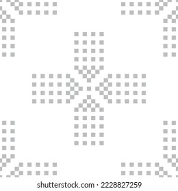 Seamless tartan pattern of fabric design in black and white. Suit for  fashion, fabric, wallpaper, textile.