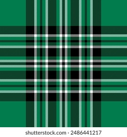 Seamless tartan pattern. Multicolored dark ombre check plaid in blue, red, and beige for flannel shirt or other modern clothing design.