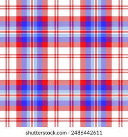 Nahtloses Schottenmuster. Mehrfarbiger dunkler Ombre-Scheck in Blau, Rot und Beige für Flanellhemd oder anderes modernes Kleidungsdesign.