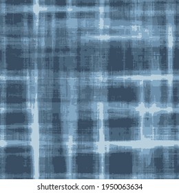 patrón transparente de tartán, impresión de manchas, pincel picnic a cuadros. Textura del pincel de Gingham para textil: camisas, manteles, ropa, mantas