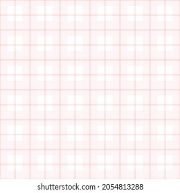 Nahtloses Tartan-Muster. Plaid Repeat Vektor Erhältlich in Rosa und Weiß Geschenkverpackung, Textilien, Schachhintergründe für Tischdecken.