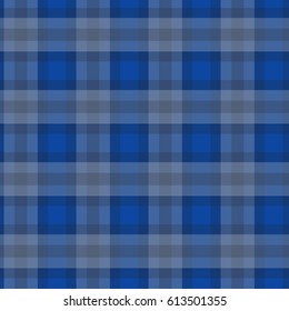Seamless tartan pattern. Tartan, plaid seamless pattern. Textured plaid. Blue Tartan Plaid Seamless Design. Seamless tartan plaid pattern. Checkered fabric texture print in shades of blue.