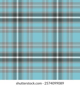 Seamless tartan pattern. Stands out with various colored threads woven crisscross, pattern resembling a chessboard. Design for textile, fabric, curtain, wrapping.